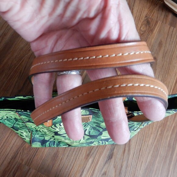 Dooney & Bourke monstera leaf tote - Picture 9 of 12